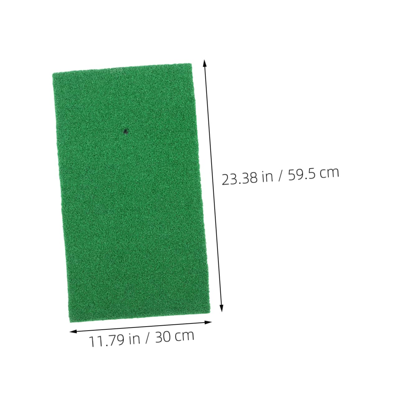 DINHEAROM 2pcs Indoor Golf Hitting Mat Artificial Turf Practice Mats for Golf Training for Beginners Enthusiasts for Home Use
