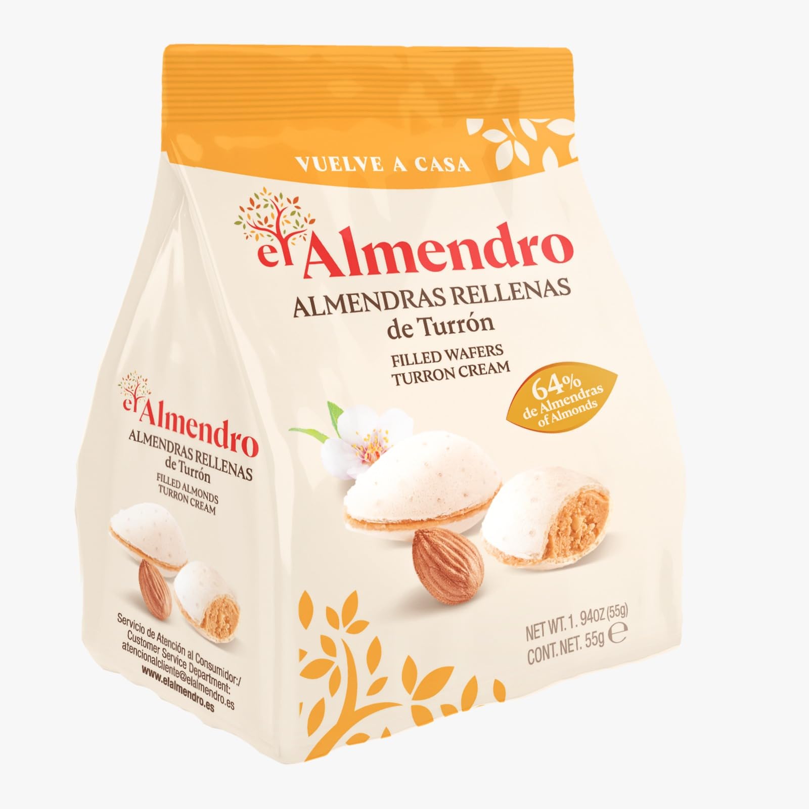 Almendras Rellenas 55g