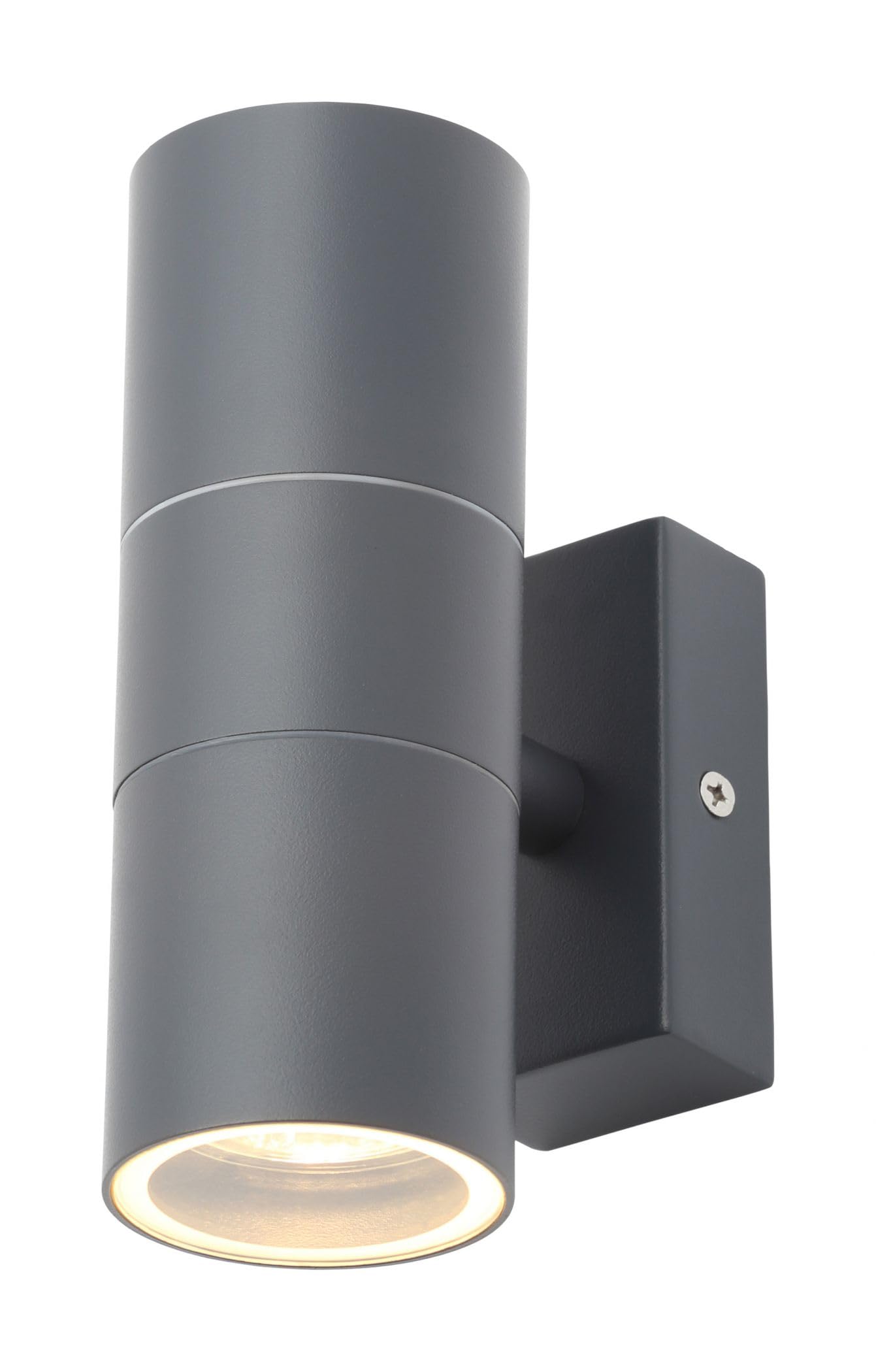Leto Outdoor Up & Down Wall Light Anthracite Grey
