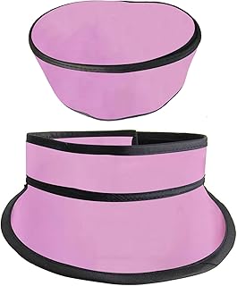 Delantal de Plomo Collarín De Plomo Y Gorra De Plomo Con Protección For La Tiroides, Ligero, Suave Y Ajustable, Color Rosa, For Protección De Cabeza Y Cuello For Mujer(0.35mmpb)