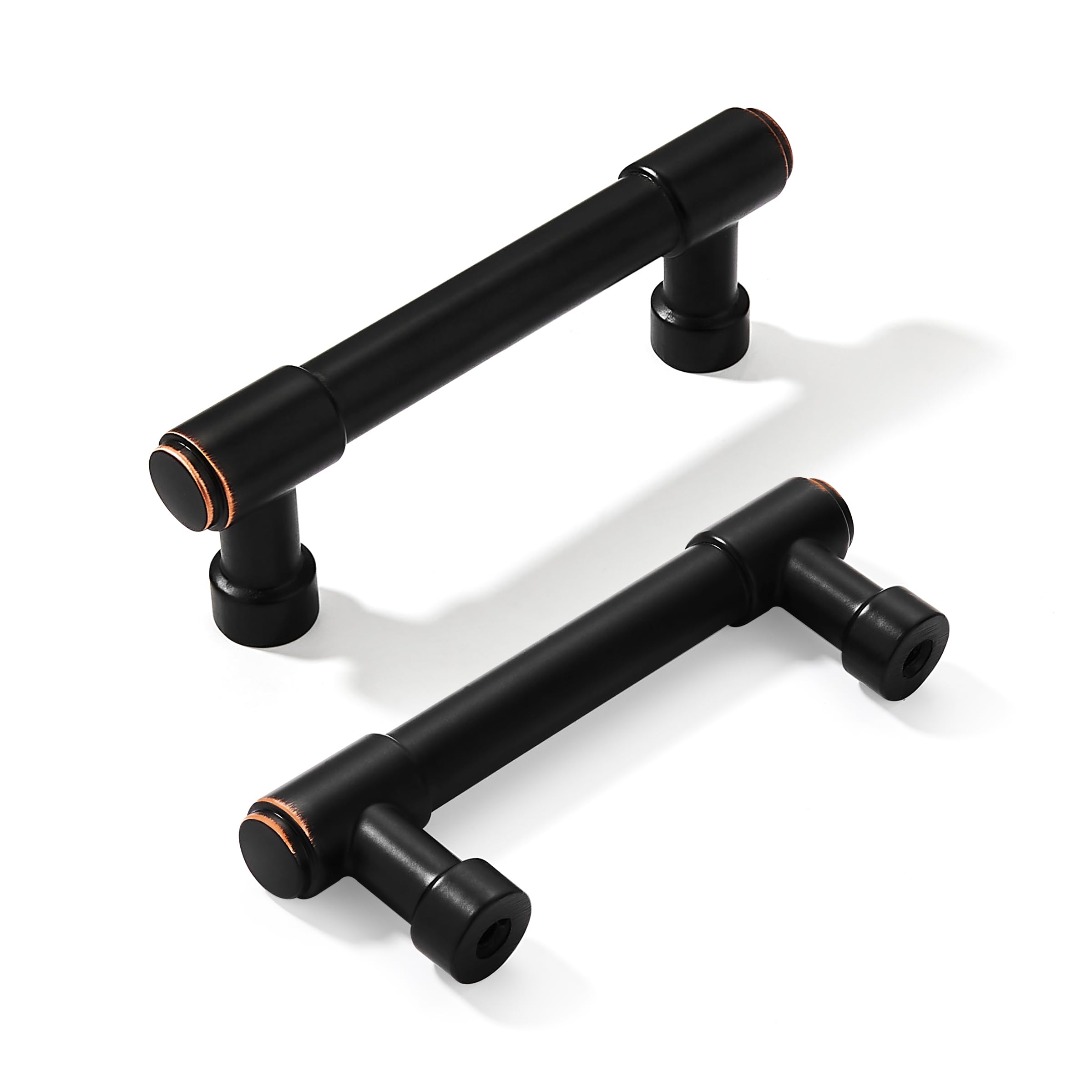 Khtumeware - 3 Oil Rubbed Bronze Cabinet Pulls CTC 3 in (76 mm) 10 Pack