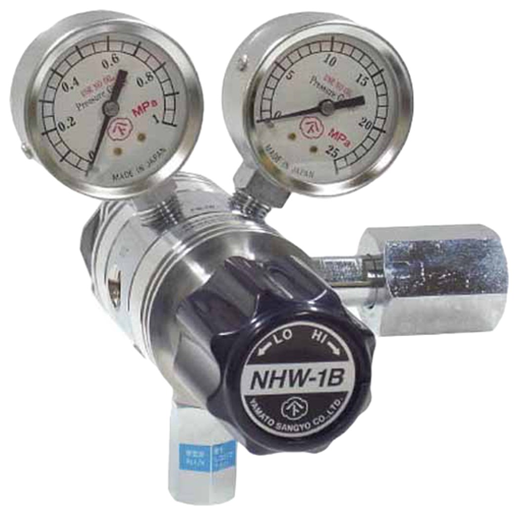 Amazon | 分析機用フィン付二段圧力調整器 NHW-1B NHW1BTRCCO2