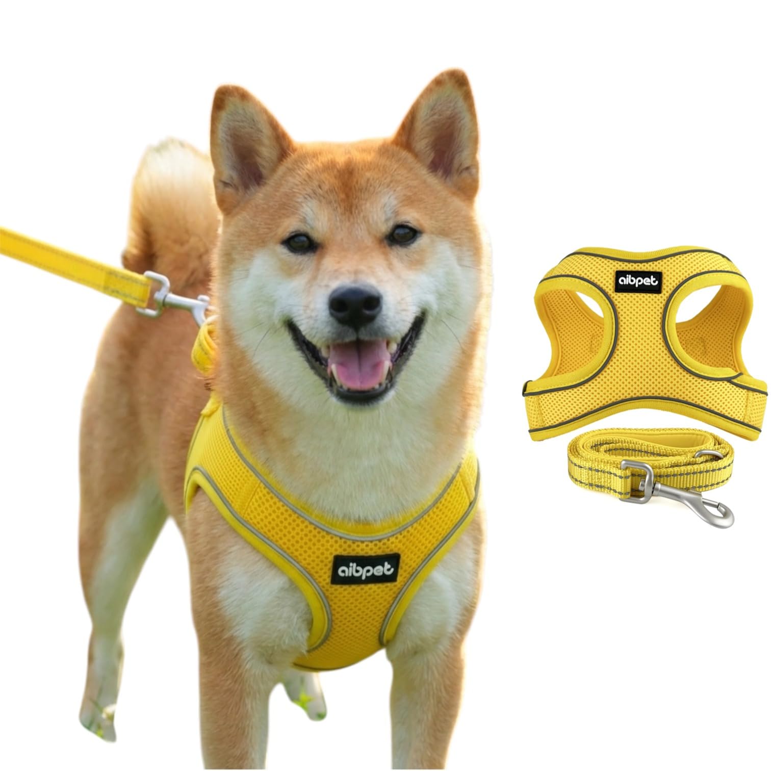 Amazon | AIBPET 犬用ハーネス＆リードセット 超小型犬から全犬種対応
