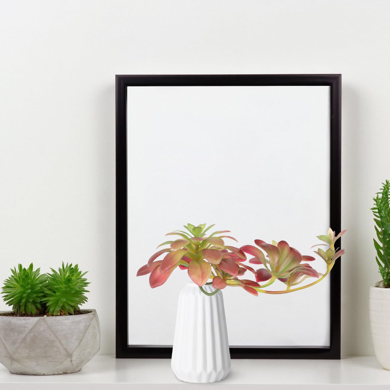 Milisten Plante Plastique Marron Artificielle 27cm Suspendue Grasse