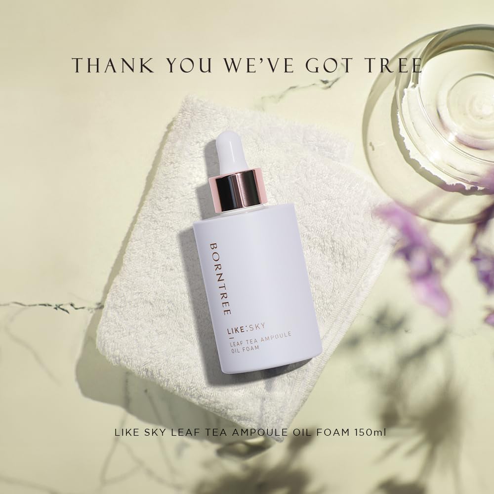 BORNTREE Like Sky Leaf Tea Ampoule Oil Foam 5.07 fl oz - Image 9