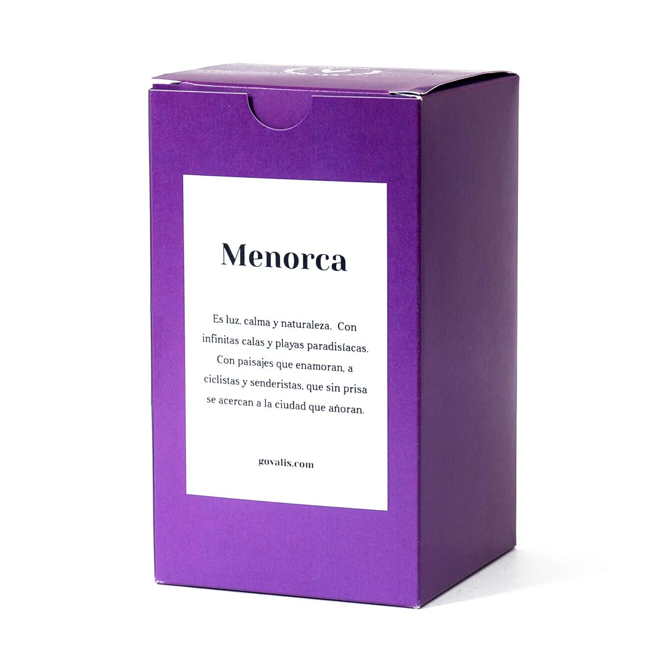 Menorca Duftkerze, 100% natürliches Sojawachs, 100 Stunden, große Duftkerze im Glas, Reisen, Erinnerungen an Menorca, originelles Geschenk für Freunde, Dekoration, Yoga, Schlafzimmer,