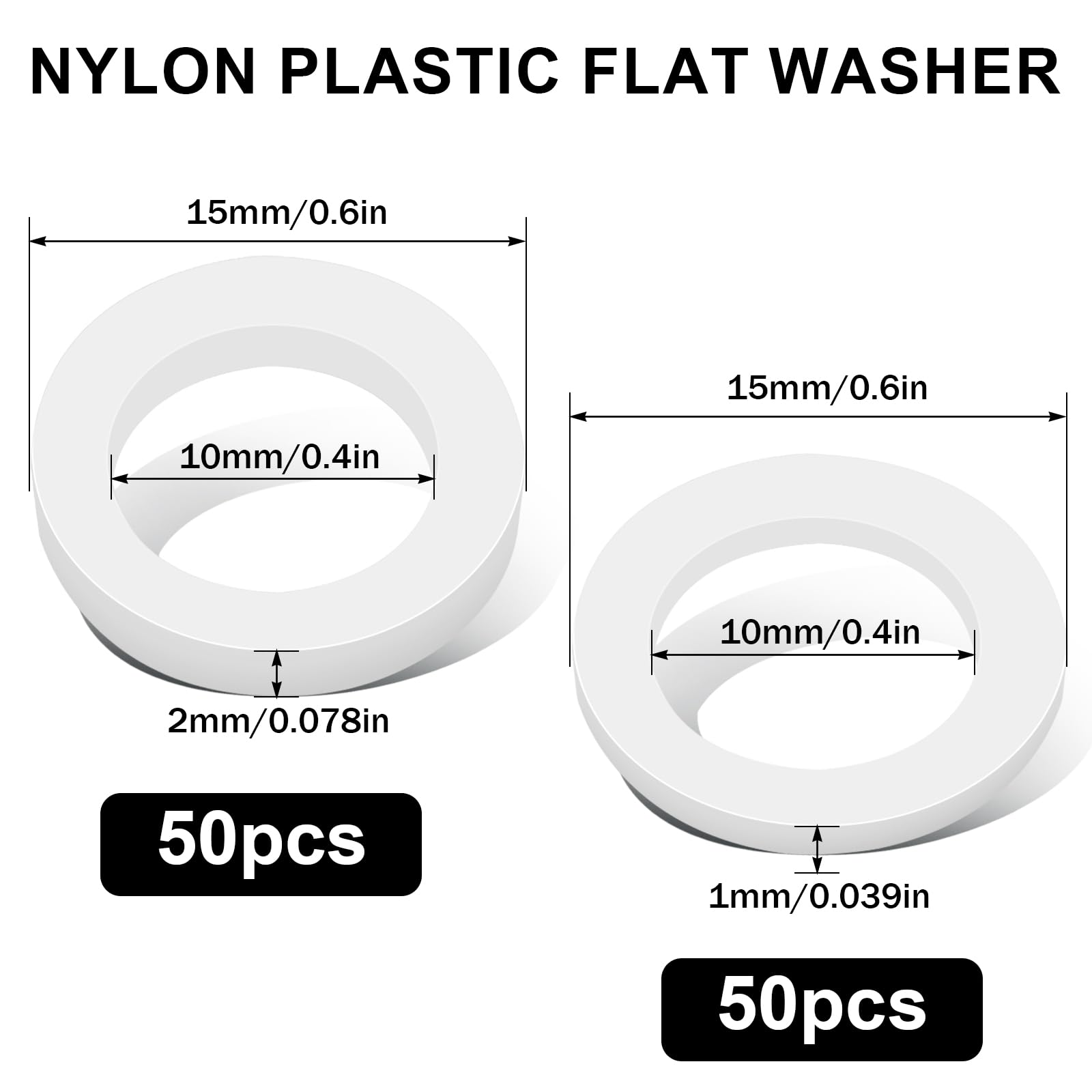 Kit 120 Rondelle Piatte In Gomma - 6 Misure Da 10mm A 30mm, Per Riparazioni Idrauliche Ed Elettrodomestici