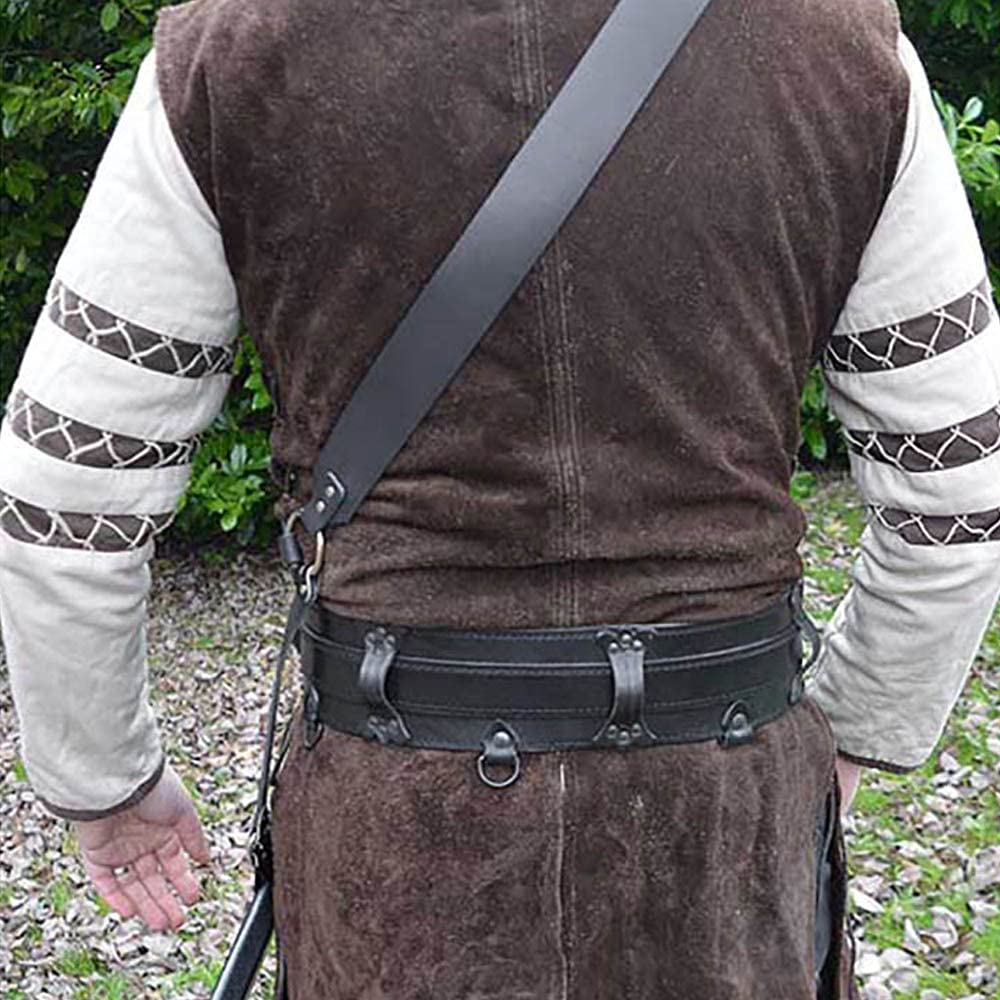 Epi Eserci Di Campo Di Battaglia Di Cavalieri Medievali Che Combattono Con Le Spade. Rete - Foto 3