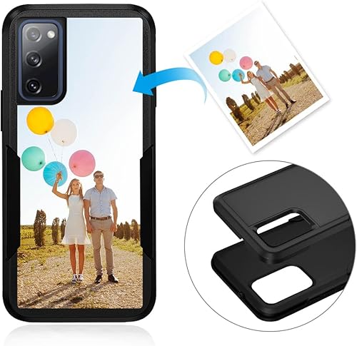 Funda de teléfono personalizada para Samsung Galaxy S20 FE 5G (versión 2020), funda para teléfono con fotos, protección contra caídas 2 en 1, funda