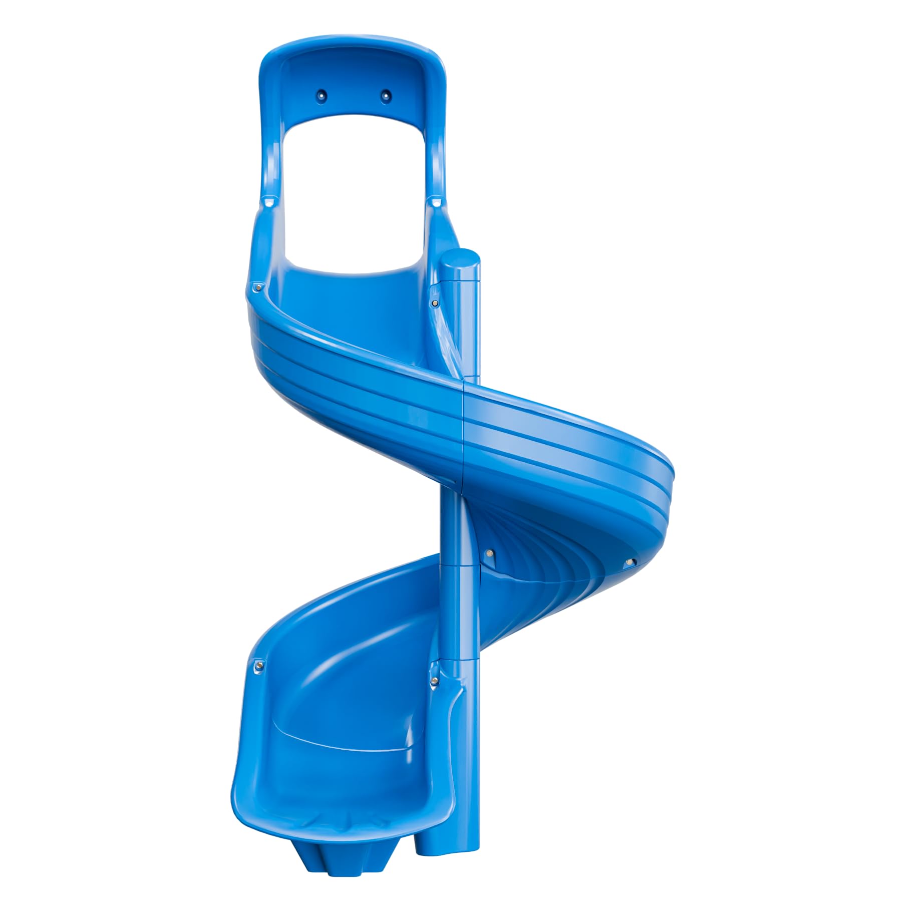 Beuta Playground Slide for Kids - Big Spiral Outdoor Slide Attachment for Treehouse or Deck - Plastic Playset Slide for Playground or Backyard with