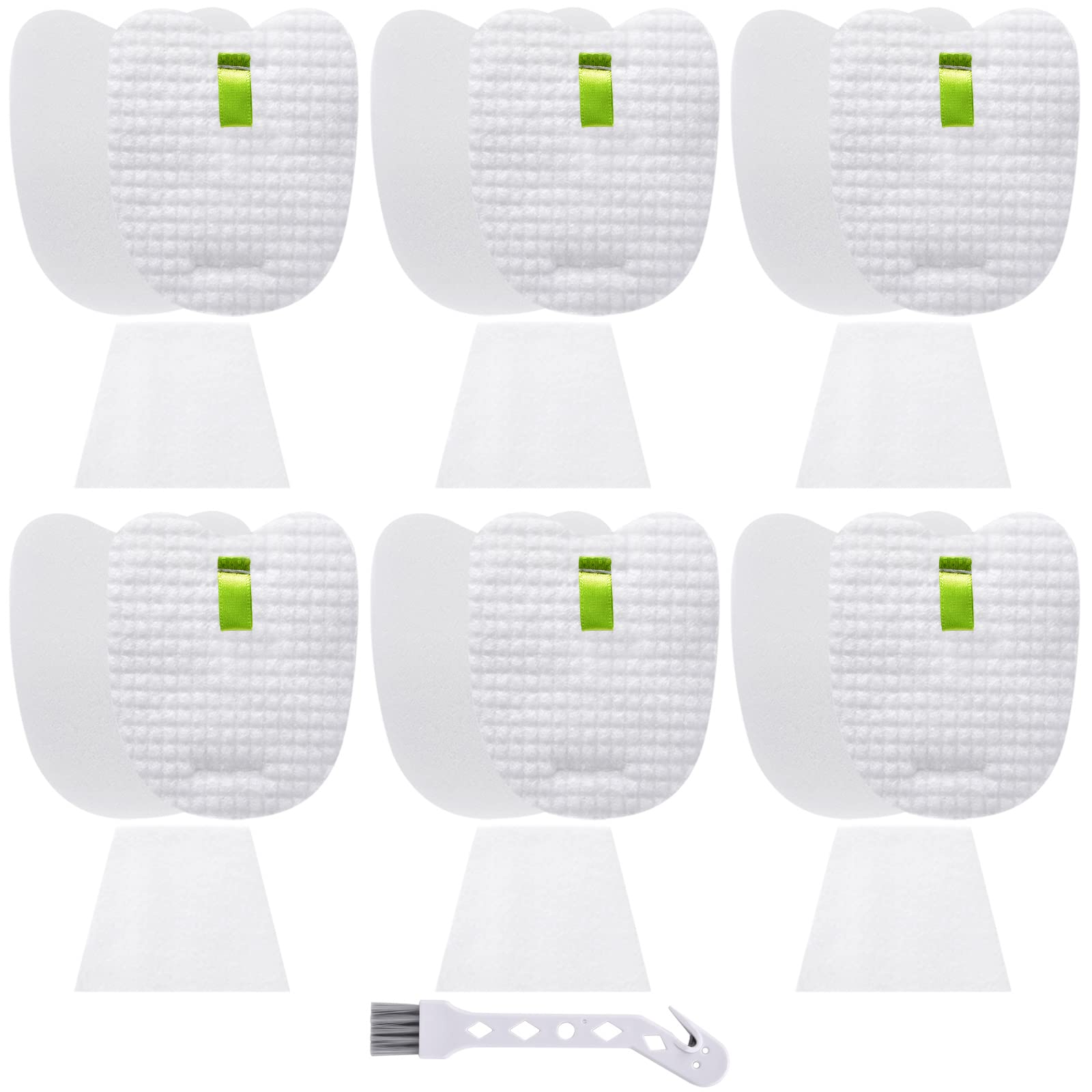 HV322 Filter Replacement for Shark Rocket Vacuum Rocket Pro HV322 HV345 HV320 HV321 UV330 UV480 UV422 ZS350 ZS351 ZS352, Part # XPMFK320 & 1084FTV320, 6 Foam & Felt Filters