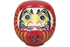 Kitsune Udon Japanese Zen Buddhism Daruma Doll Fortune Resin Figurine Collectible Home Decor
