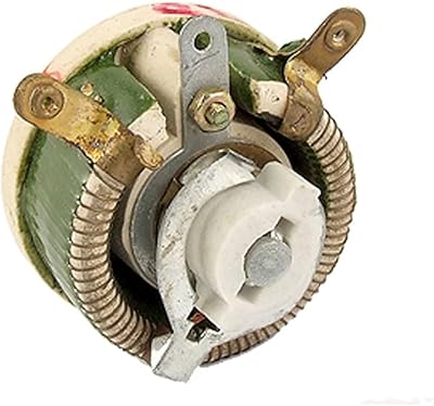 Aexit C-Shaped Ceramic Variable Resistors 25W 30 Ohm Variable Wire Rheostats Wound Resistor