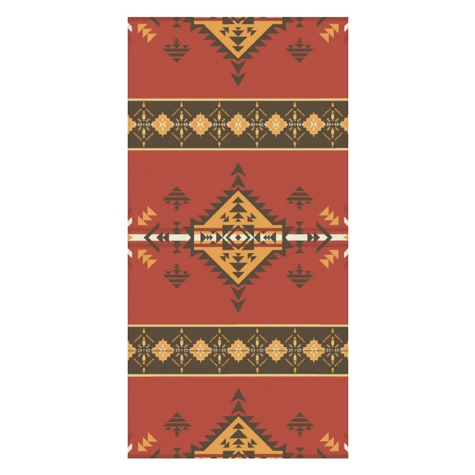 ZXLRYZKJ Beach Towel, Native American Bath Towel, Pool Towel Great for Gym Swimming 80 X 160cm