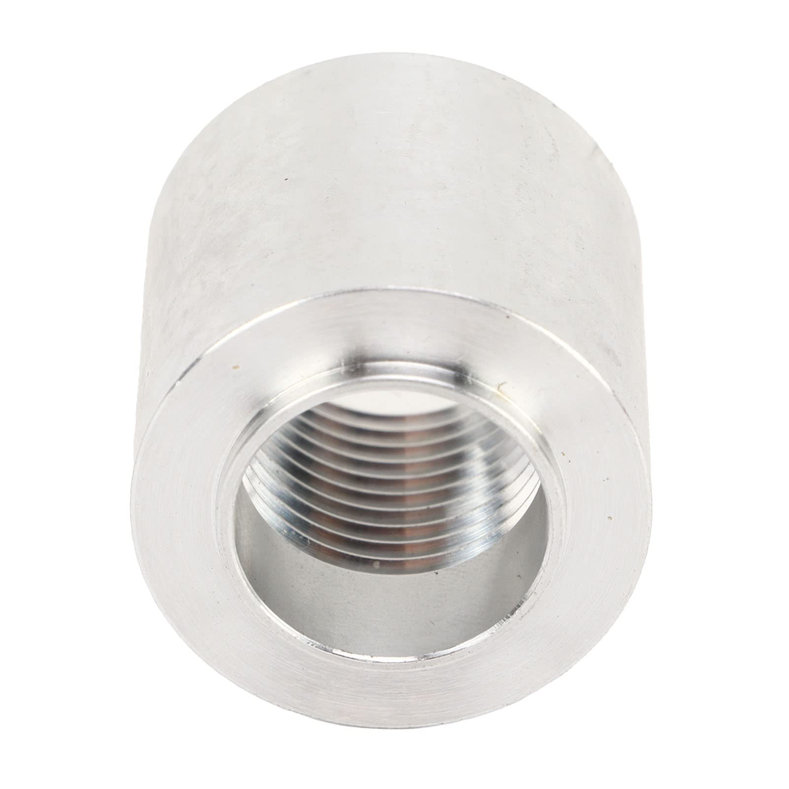 Gwint Aluminiowy Spawany łącznik, 1/2in Aluminiowy Spawany na łączniku Rurowym 2 szt. Doskonałe Mocowanie do Suchego Zbiornika Miski