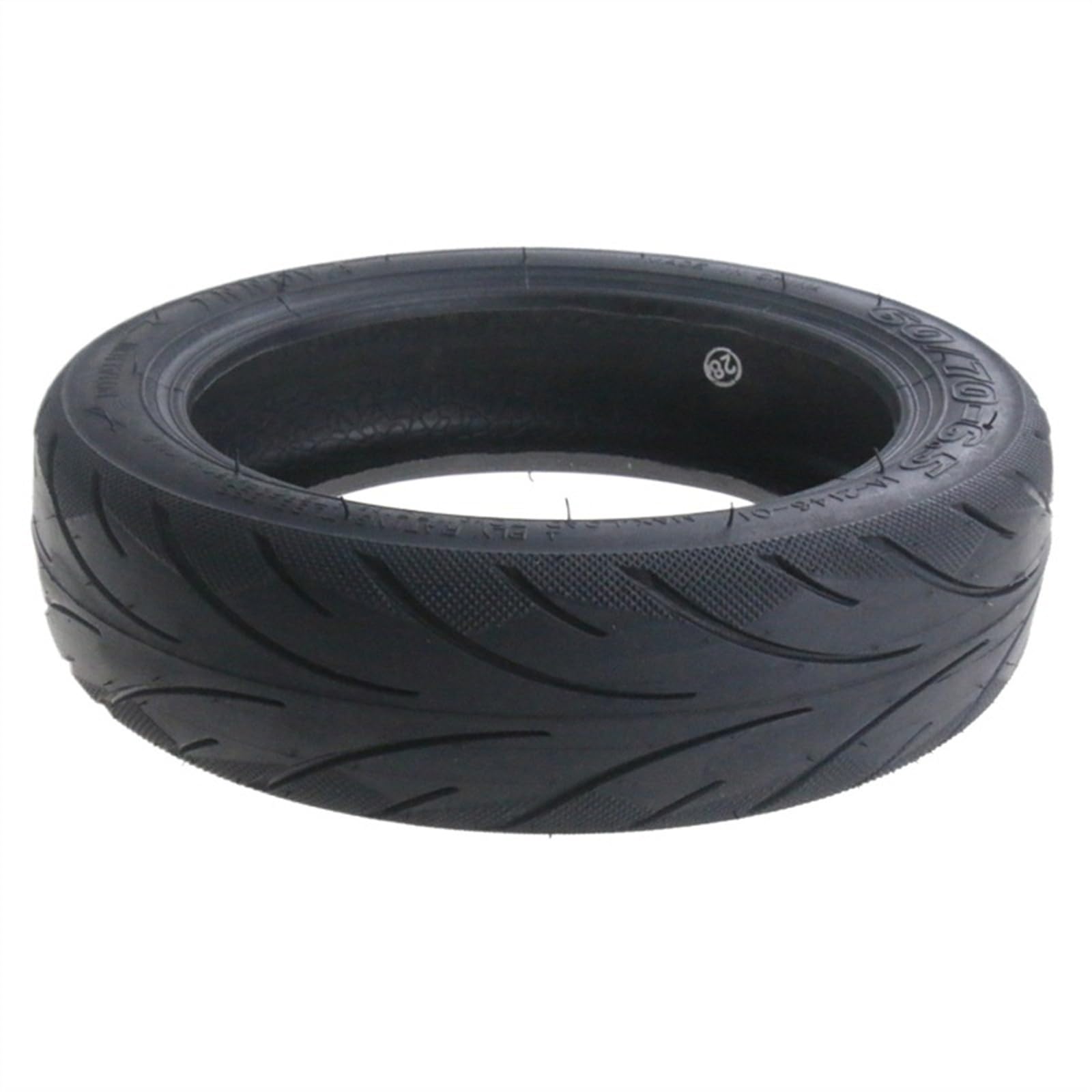 Ruota Monopattino Elettrico,Pneumatici Per Scooter Pneumatico esterno Uso apto para vuoto scooter elettrico 10 pollici 60/70-6.5 anteriore senza camera d'aria ruota posteriore(1 pcs)