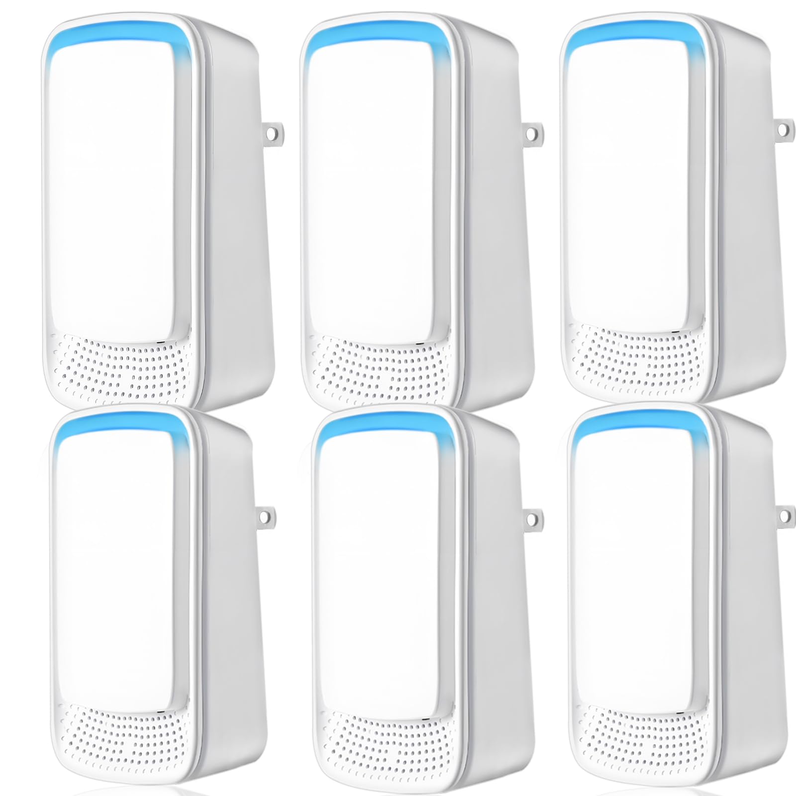 Negative Ion Plug in Air Purifier,Ionic Air Purifiers for Home, Bedroom, Office, Mini Portable Air ionizers for Home Plug in (6PCS)