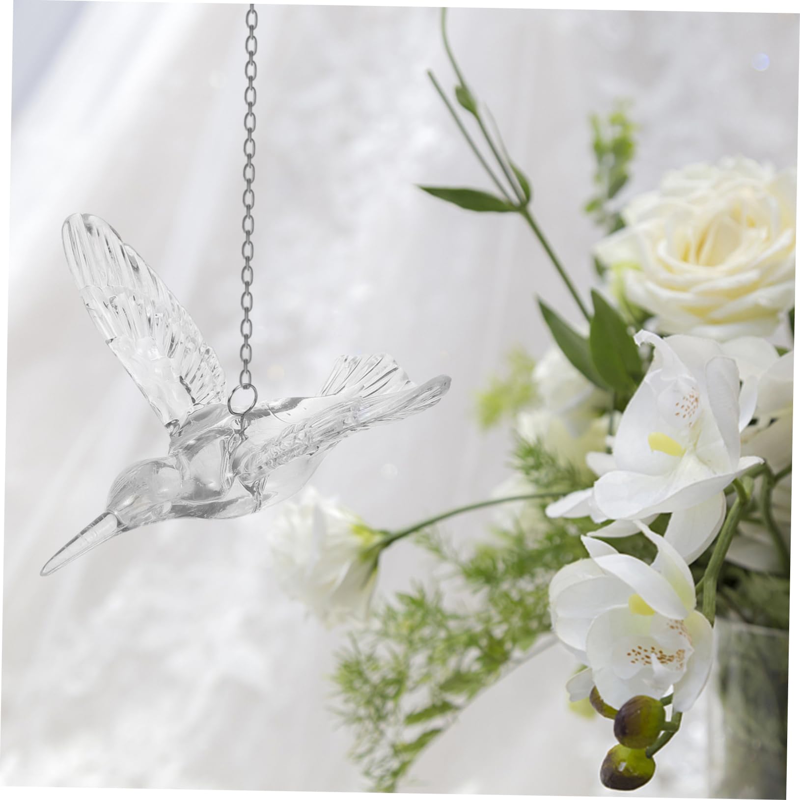Luxshiny 20stücke Hängende Ornamente Aus Transparentem Acryl Decken Dekoration Für Hochzeiten Partys Und DIY Projekte Vielseitig Einsetzbar Für Home Garden