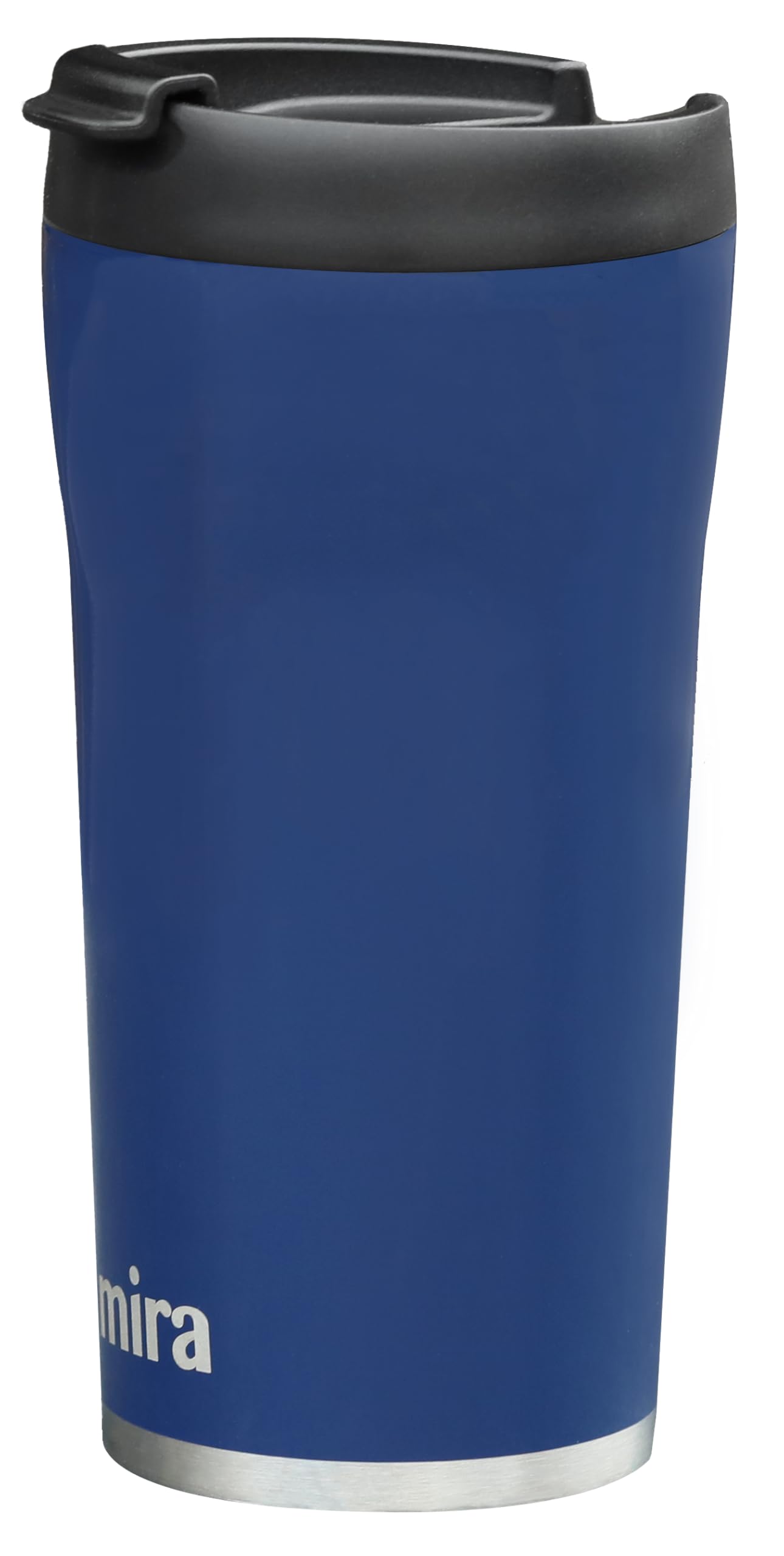 MIRA 12 oz Coffee Travel Mug - Stainless Steel Insulated Tumbler with Leak-Proof Lid - Hot & Cold Cup - Marine