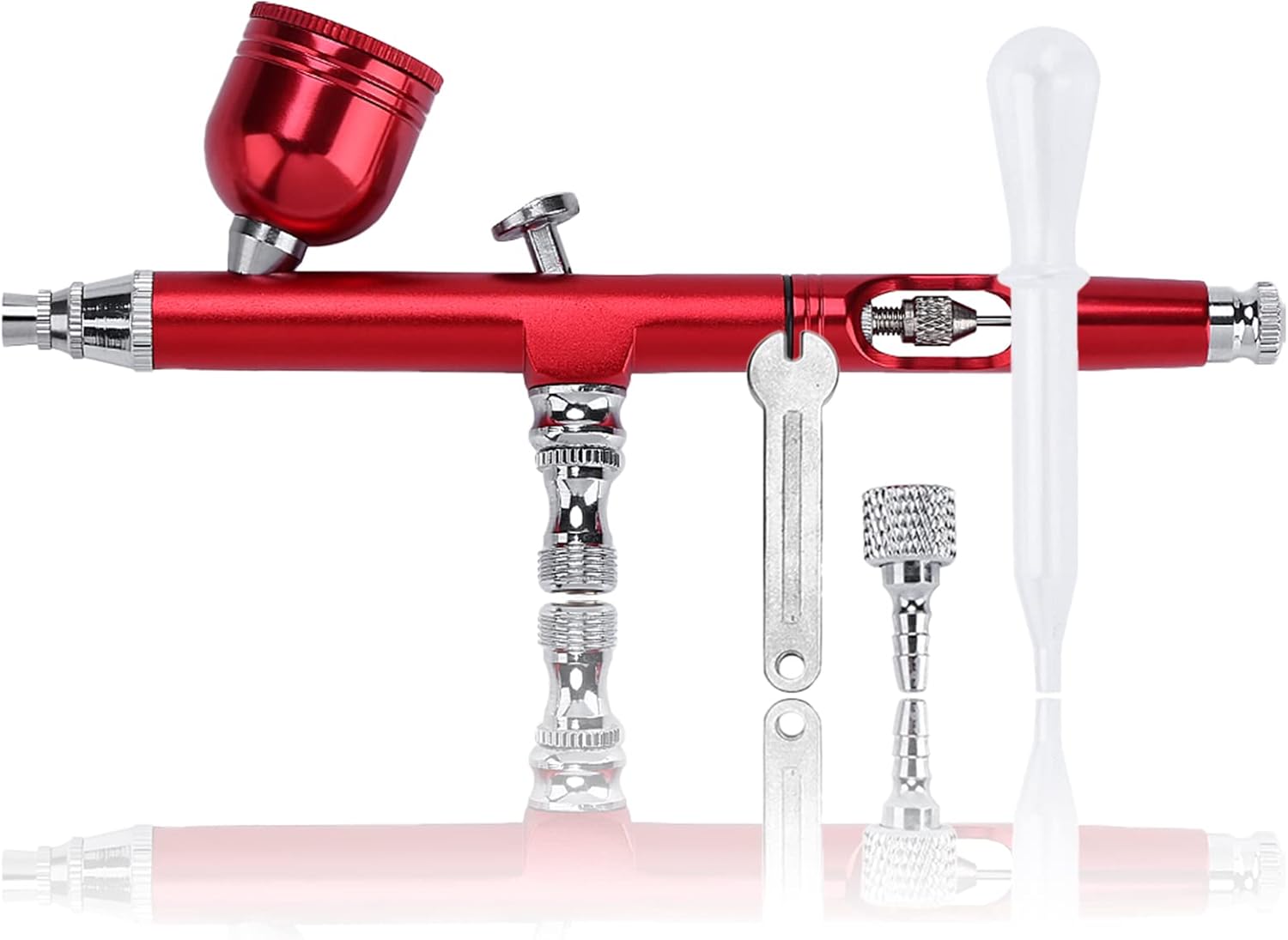 Airbrush Kit, 0.3mm Gravity Feed Airbrush Gun, Nail Art Spray Gun