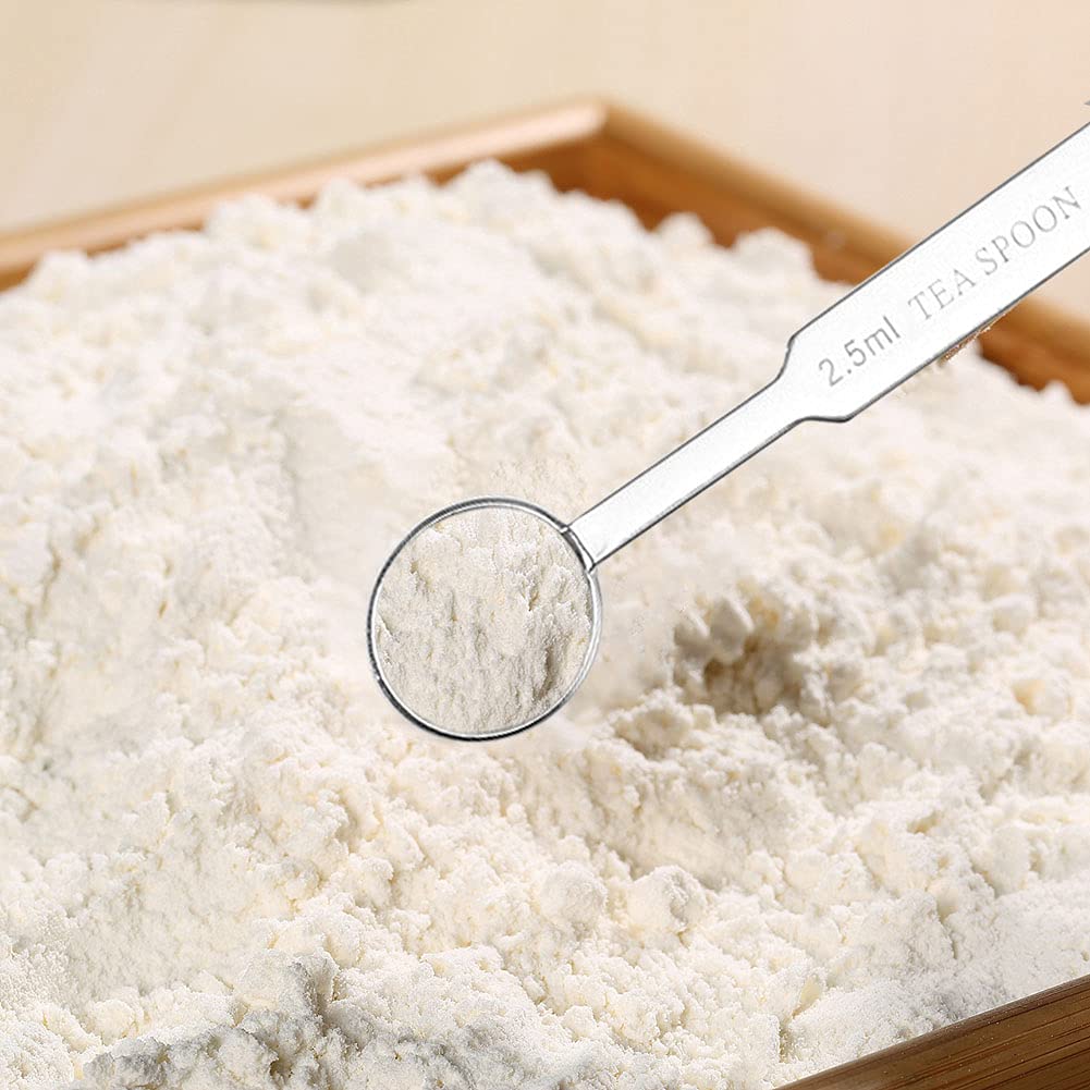 Cuillère Doseuse 4 Pièces en Acier Inoxydable pour Pâtisserie