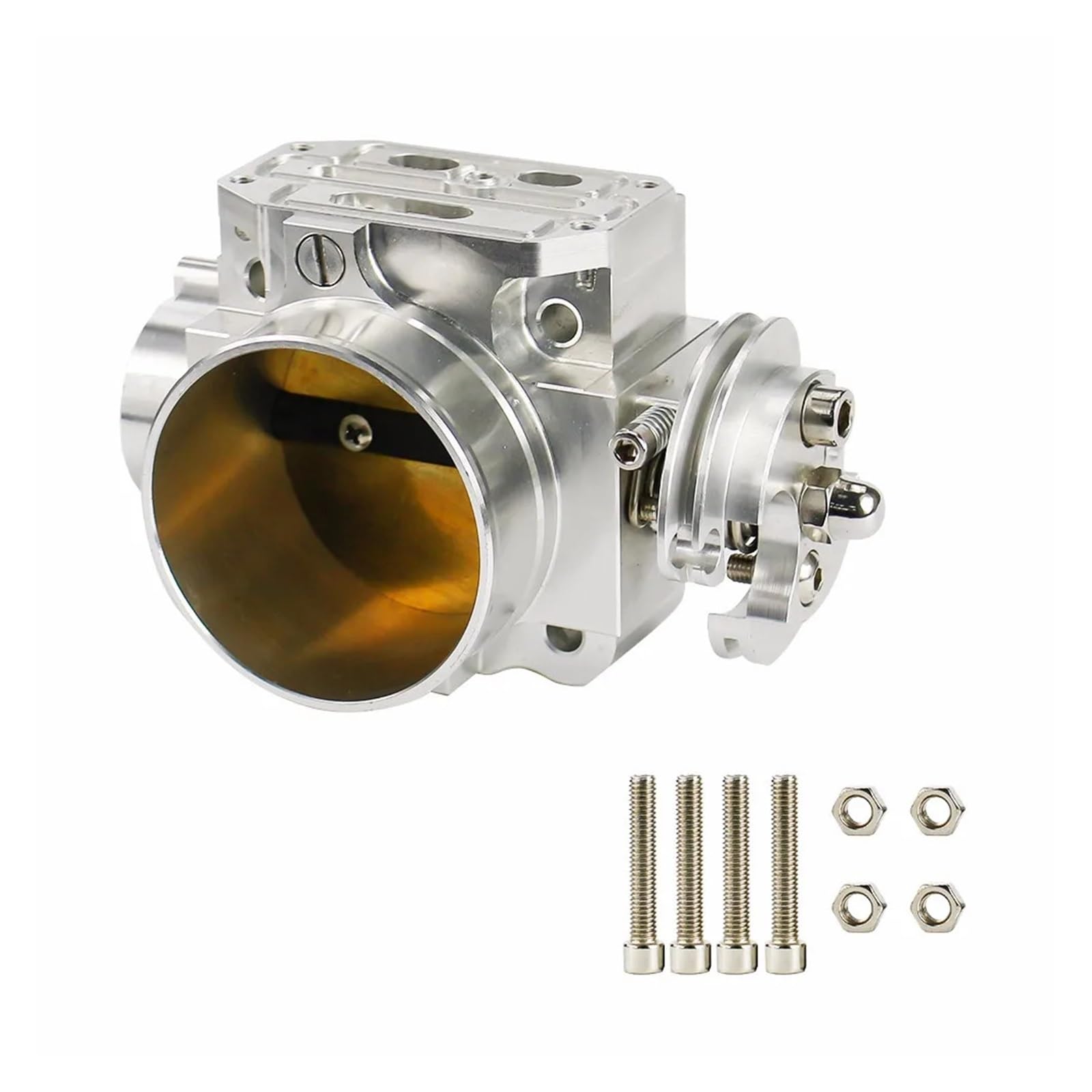 JASMKL 70 mm Drosselklappengehäuse passend for Mitsubishi passend for Lancer EVO 1 2 3 4G63 Turbo S90 Drosselklappengehäuse 70 mm 1992–1995 BX100855-SL