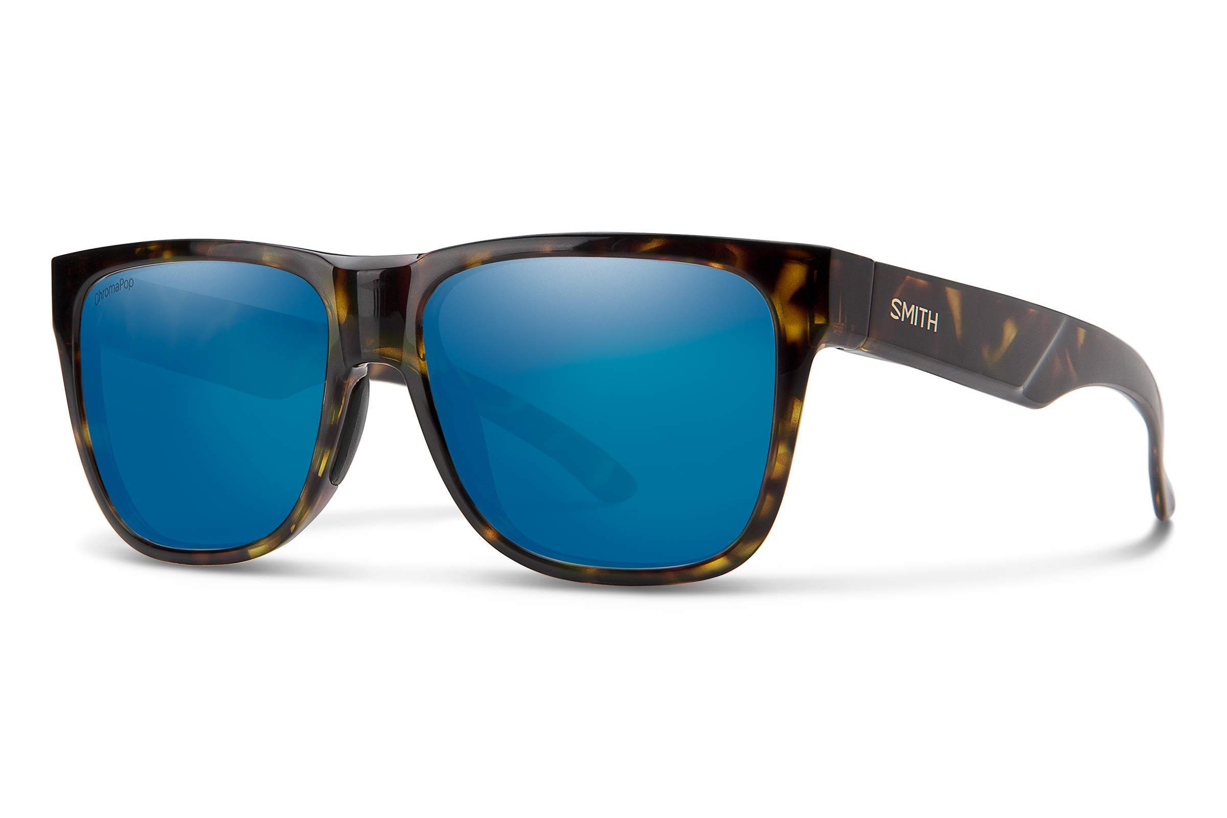 Lowdown 2 ChromaPop Polarized Sunglasses, Vintage Tort / ChromaPop Blue Mirror, Smith Optics Lowdown 2 ChromaPop Sunglasses