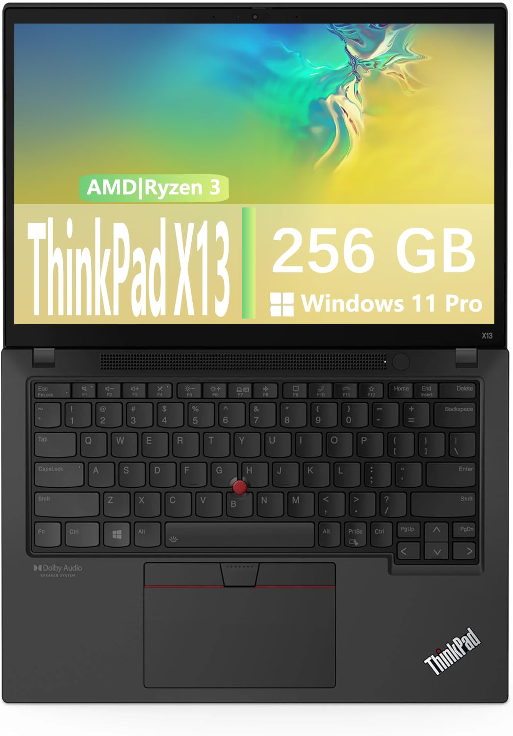 Amazon.com: Lenovo ThinkPad X13 G1 Laptop, 16GB RAM, 256GB SSD
