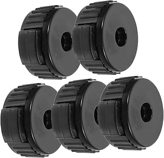 VICASKY 5pcs Cymbal Quick Release Cap Cymbal Mate Nuts Cymbal Case Cymbal Installation Nuts Cymbal Felts Cymbal Quick Nuts Drum Pad Stand Quick Release Cymbal Nut Plastic Replace Fastener