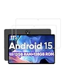 WUNIAK Screen Protector for WXUNJA PTB 2025 Android 15 Tablet 11 Inch, HD Scratch Resistant Tempered Glass Film for WXUNJA PTB Drop Protection,Touch Sensitive,Anti-Fingerprint,2 pack.