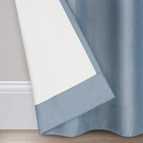 Vista 146 de ECLIPSE, Kendall - Cortinas blackout térmicas modernas con bolsillo para cortinero, cortinas para ventana de habitación o sala (1 panel), 42x84