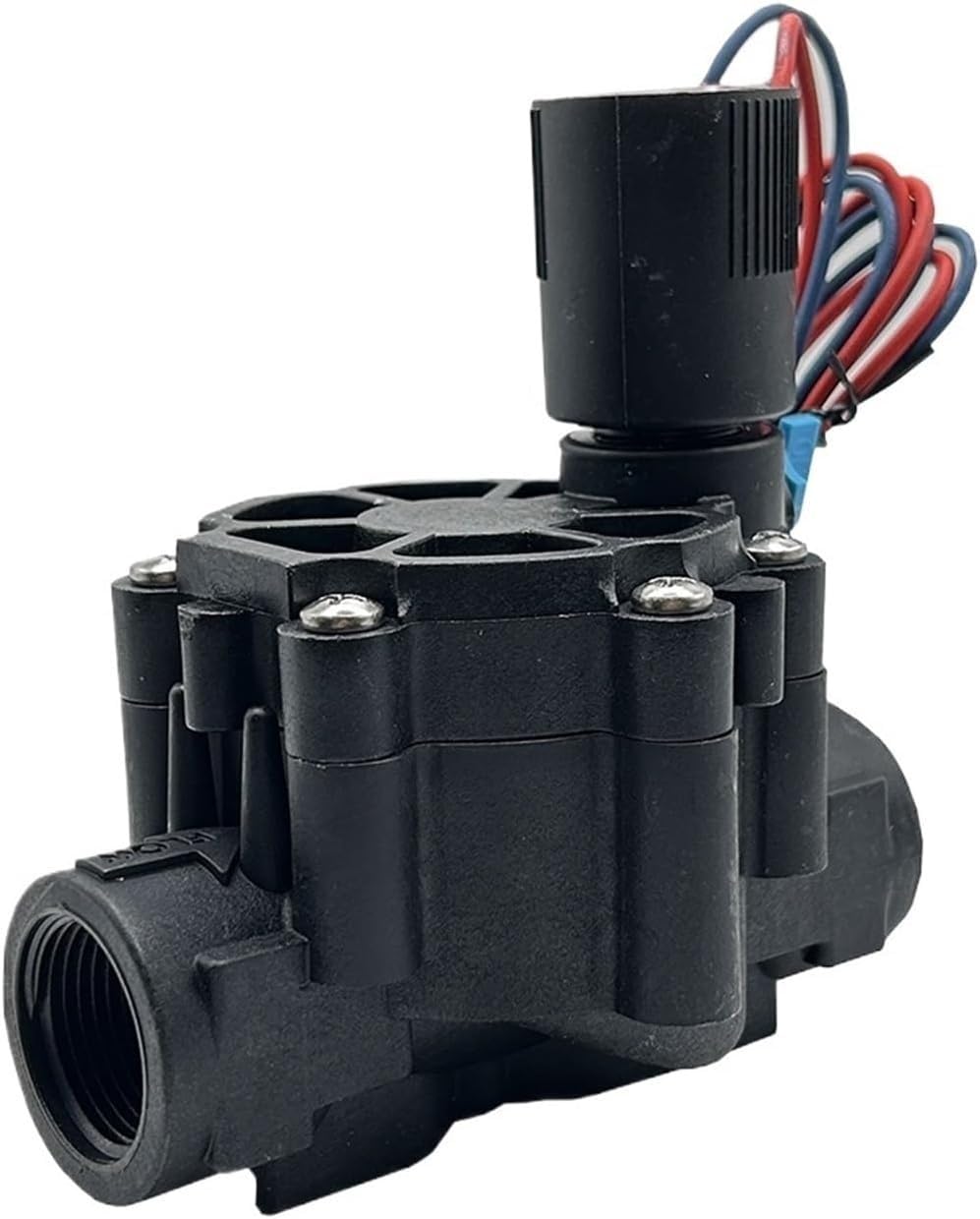 1/2 Zoll, 3/8 Zoll, 3/4 Zoll, 1 Zoll, normalerweise geschlossenes Magnetventil for Wasser – 220 V, 12 V, 24 V, Nylonkonstruktion(3/4in 12v)