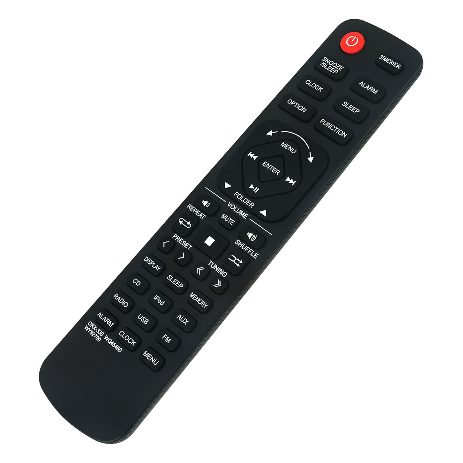 Controle remoto compatível com receptor de CD Yamaha CRX-330