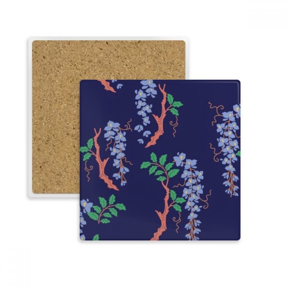 Dessous de verre absorbant en pierre style japonais, idée cadeau multicolore