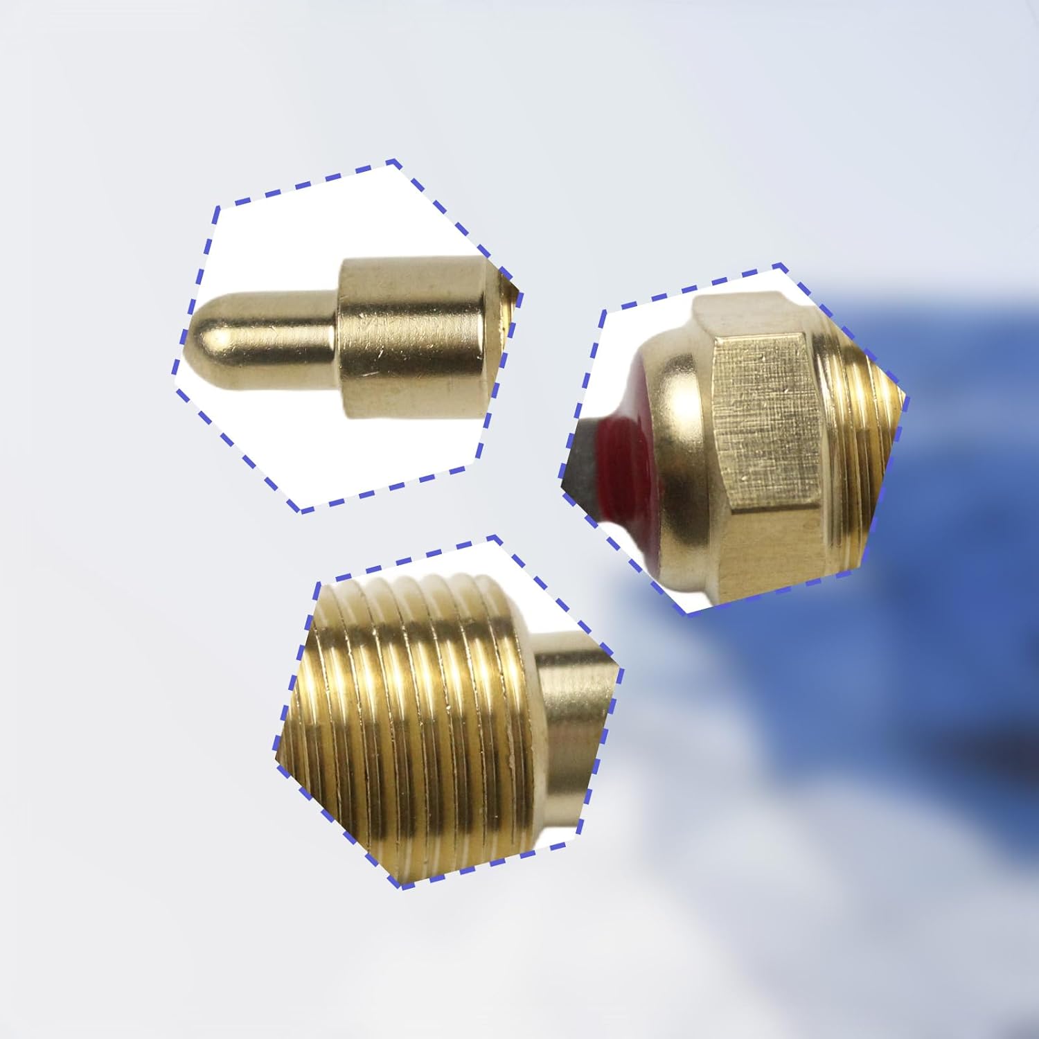 Temperature Sensor Compatible with Kubota Engine D1005 D1105 D1305 D902 V1505 V2203 V2403 V3300 V3600 V3800, Replace 1G377-83042 51601-37670 113400 TP10566