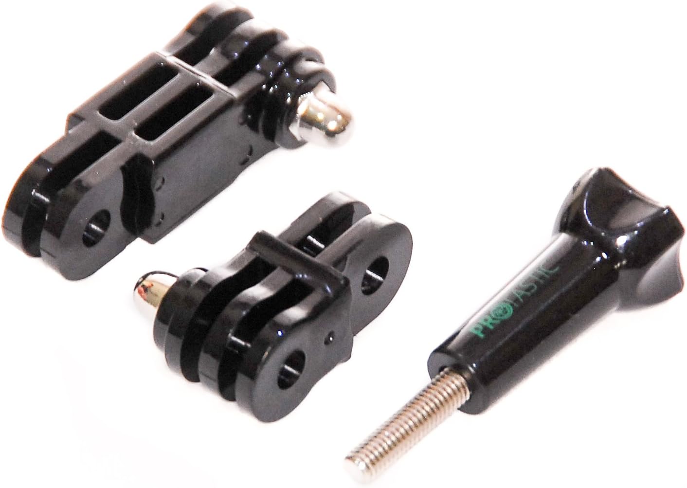 PROtasticStraight Riser Extensions (Pack of 2) For GoPro, Xiaomi, SJCAM & Action Cameras *** NO TWIST WHEN RAISING ***