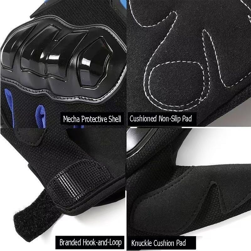 Miniatura 4 de Guantes protectores de carreras de motocicletas para hombre