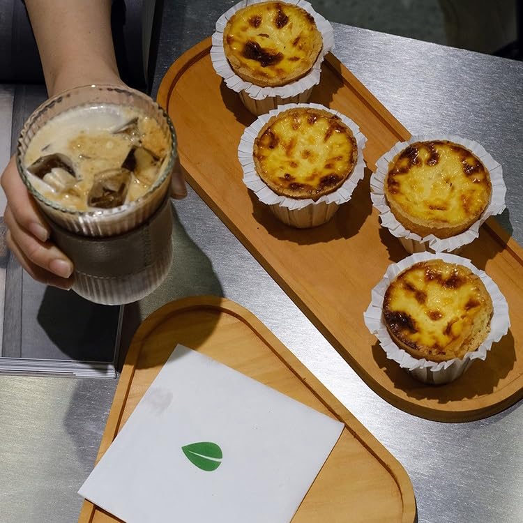 Bandejas Servir Comida Bandeja Retro Japonesa, Bandeja de Almacenamiento Triangular, Tienda té la Leche, Madera for Servir, merienda Tarde Mesa Cama