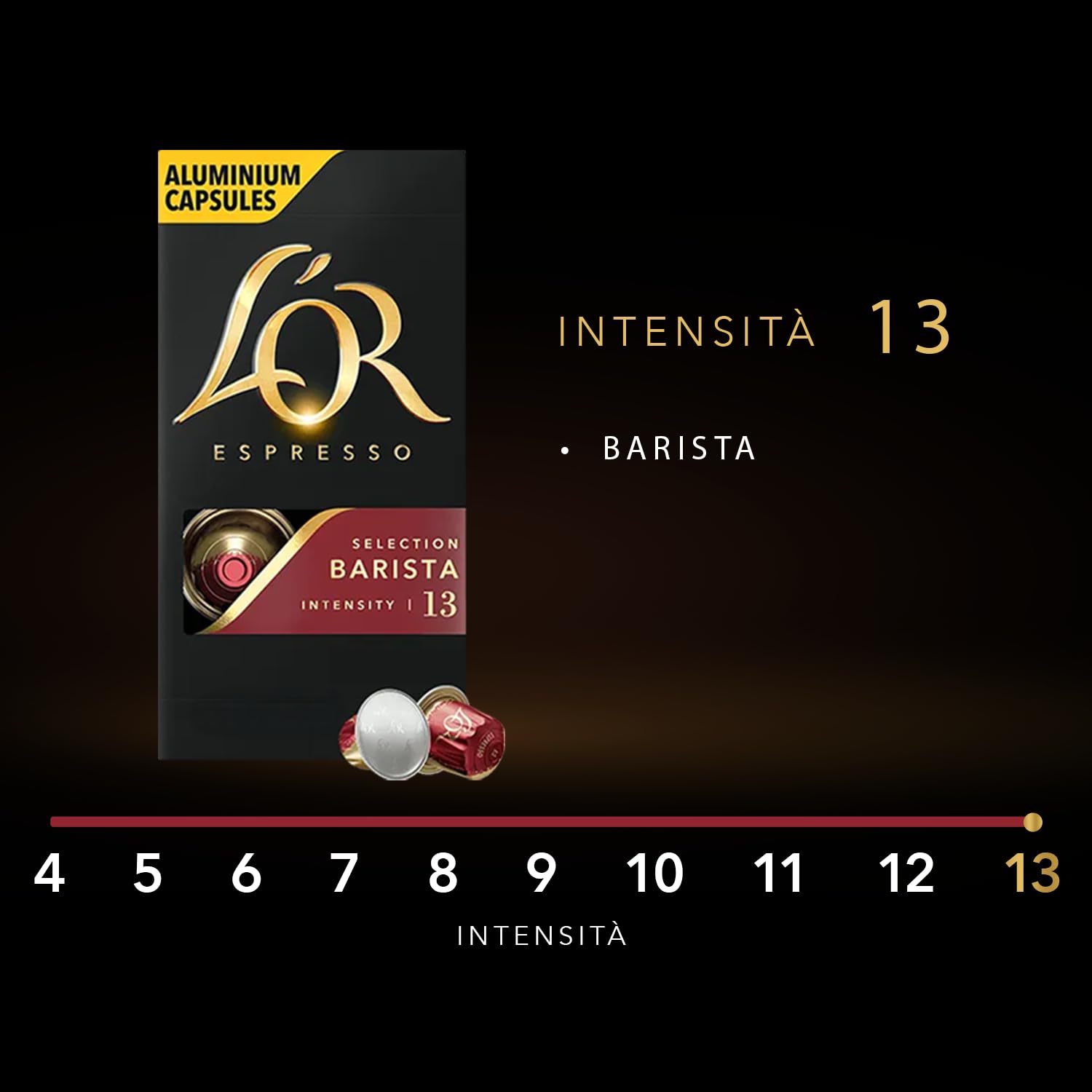 L'Or Capsule Caffè Espresso - Variety Pack Experience Supreme - 230 Capsule | 11 miscele differenti, in Alluminio, Compatibili con macchine Nespresso®* Original