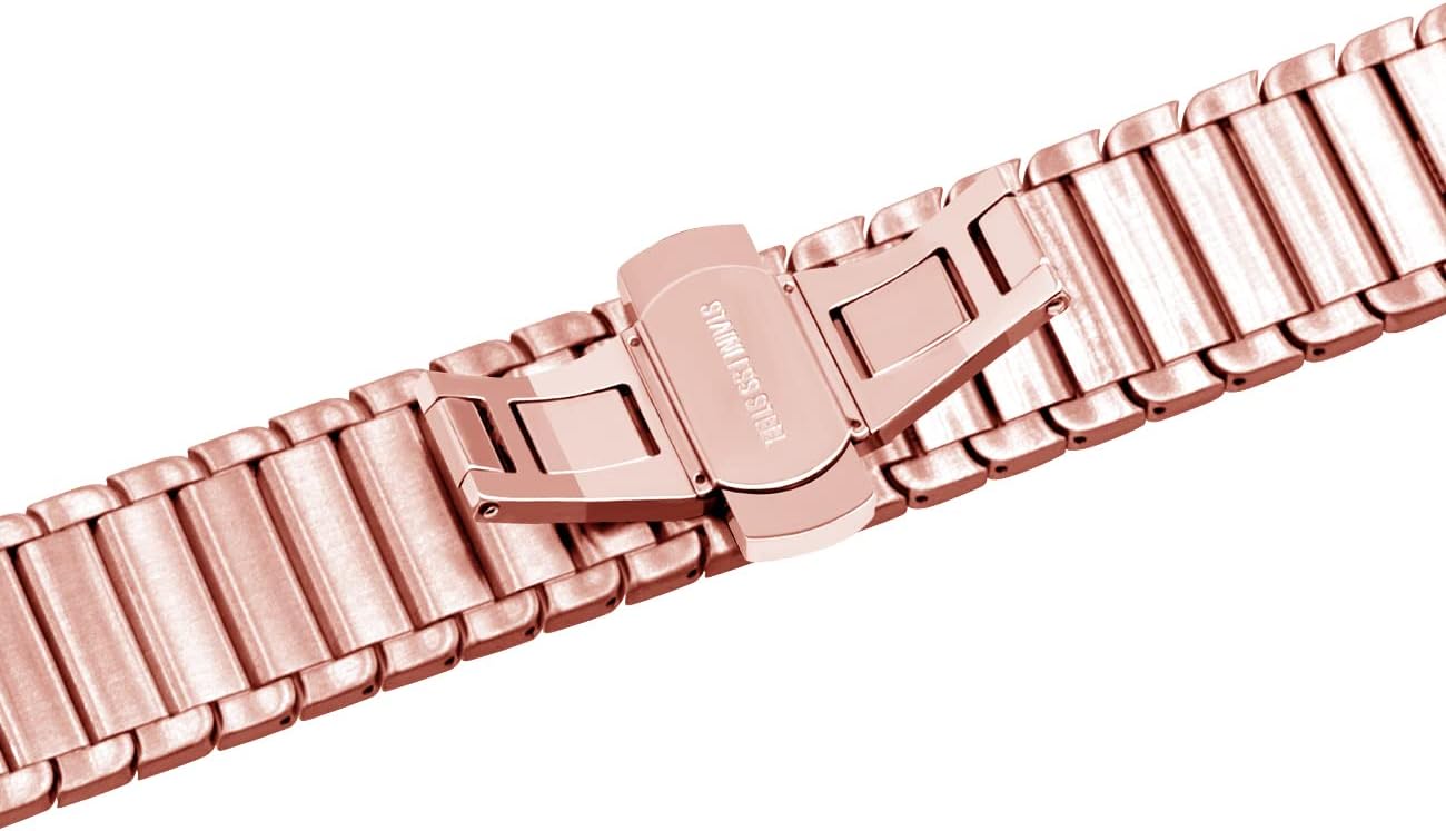 YISIWERA Metal Watch Band Compatible Apple Watch Bands 49mm 45mm 44mm 42mm 41mm 40mm 38mm Stainless Steel Watch Band for Apple Watch Ultra2 Ultra Series 9 8 7 6 5 4 3 2 1 SE SE2
