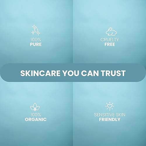 Miniatura 6 de Eva Naturals Aceite de ricino orgánico 20fl oz promueve el crecimiento del cabello las cejas y las pestañas disminuye las arrugas y los signos de