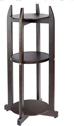 Miniatura 8 de Soporte dispensador de agua de madera maciza natural (32.8 pulgadas de alto-11.2 pulgadas de ancho) Soporte de suelo de cerámica para dispensador de