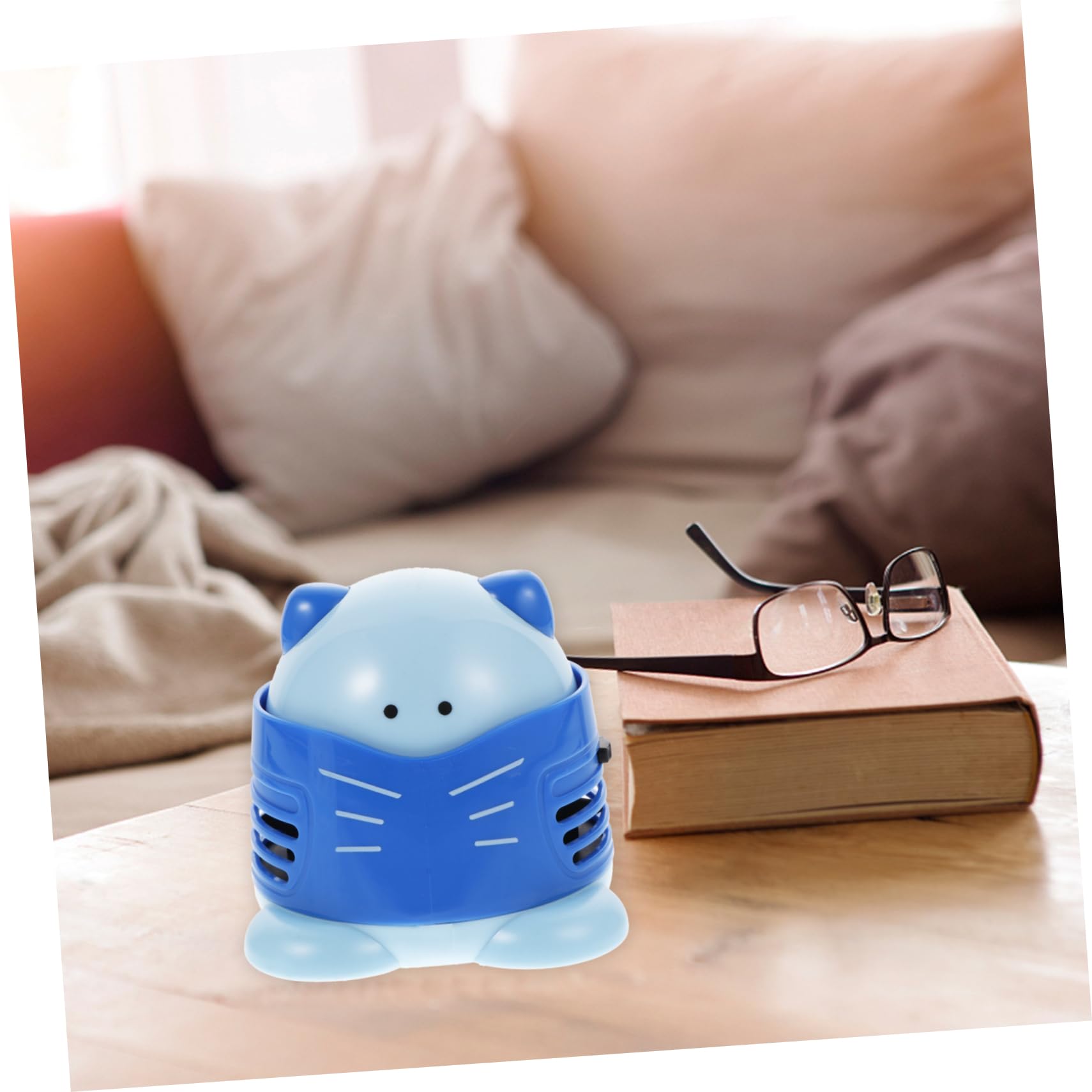 Housoutil Perfect for Drilling Overflows Mini Vacuum Safety Protection Desktop Cleaner Tabletop Vacuum Cleaner Dust Collector