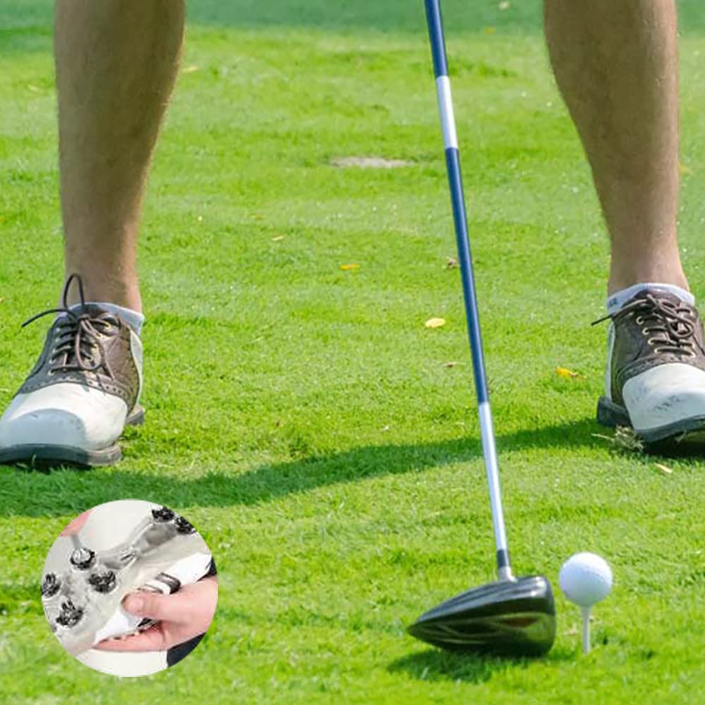 Llave para Zapatos de Golf Acero Inoxidable Herramienta Quitar Tacos Accesorio