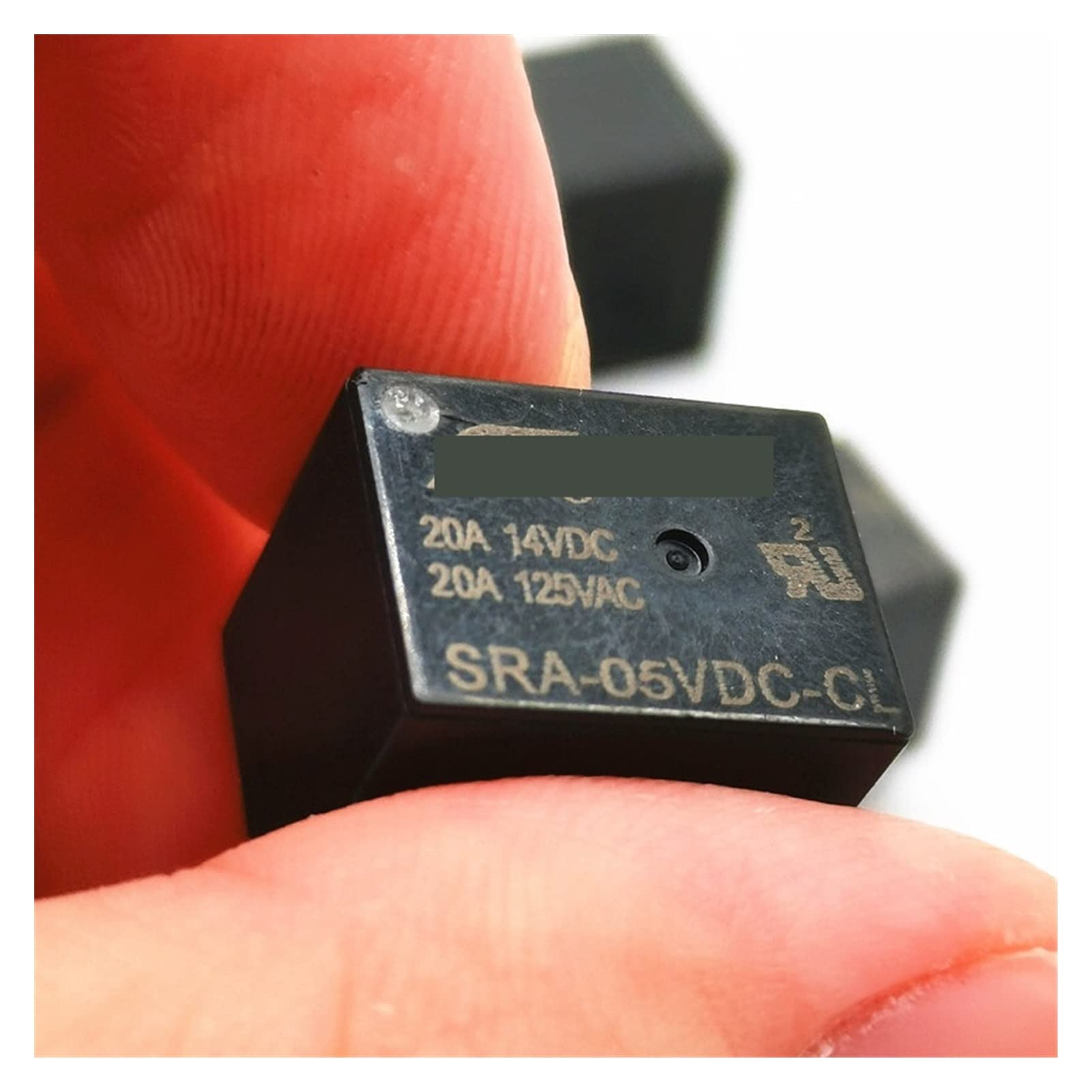 Relais SRA-12VDC-AL-5-pin 20A à haute conductivité pour carte électronique et bricolage