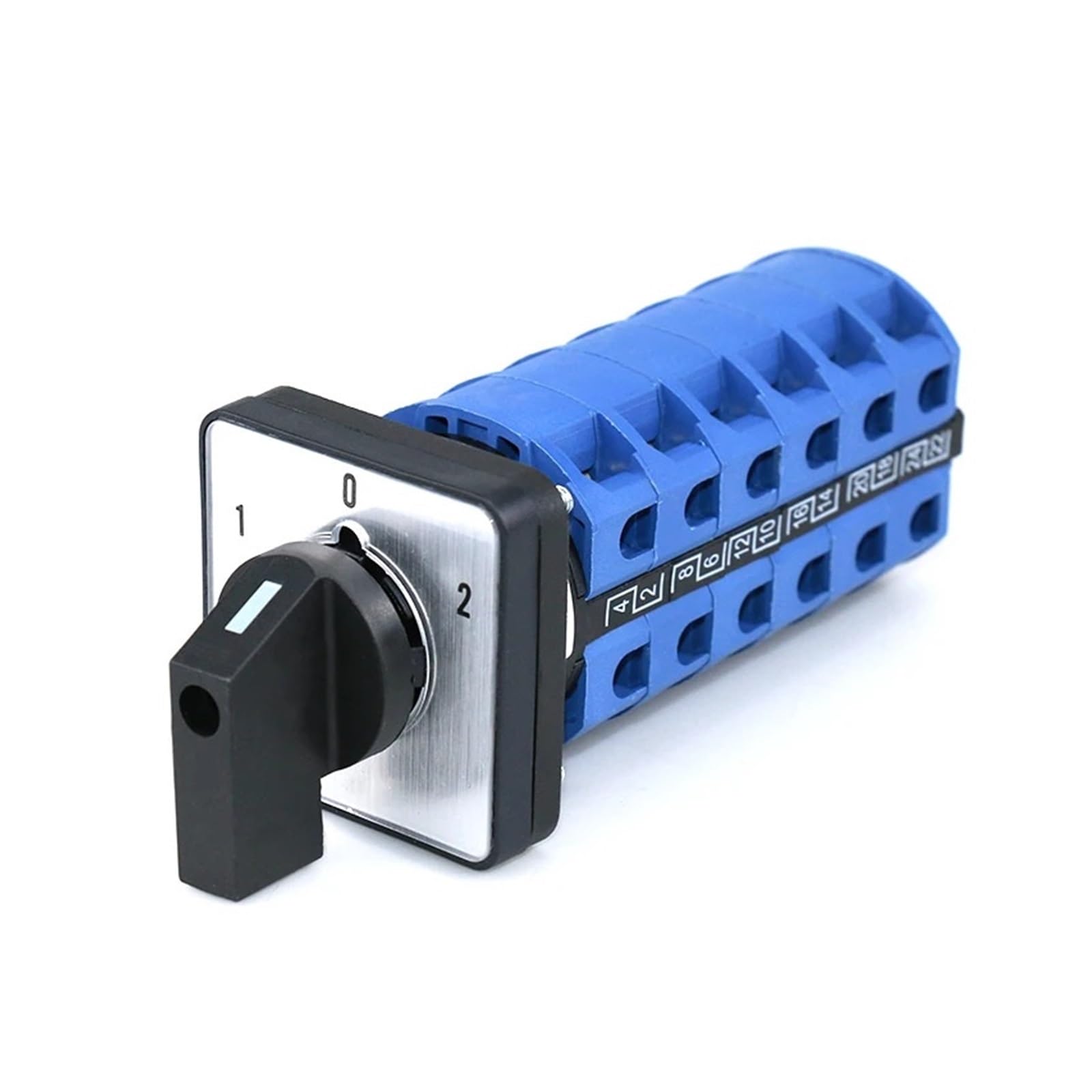 SZW26/LW26-25 3 Posizioni 6 Fasi 24 Terminali A Vite 660V 25A 48x48Mm Selettore da Pannello Commutatore Rotativo Commutatore a Camma