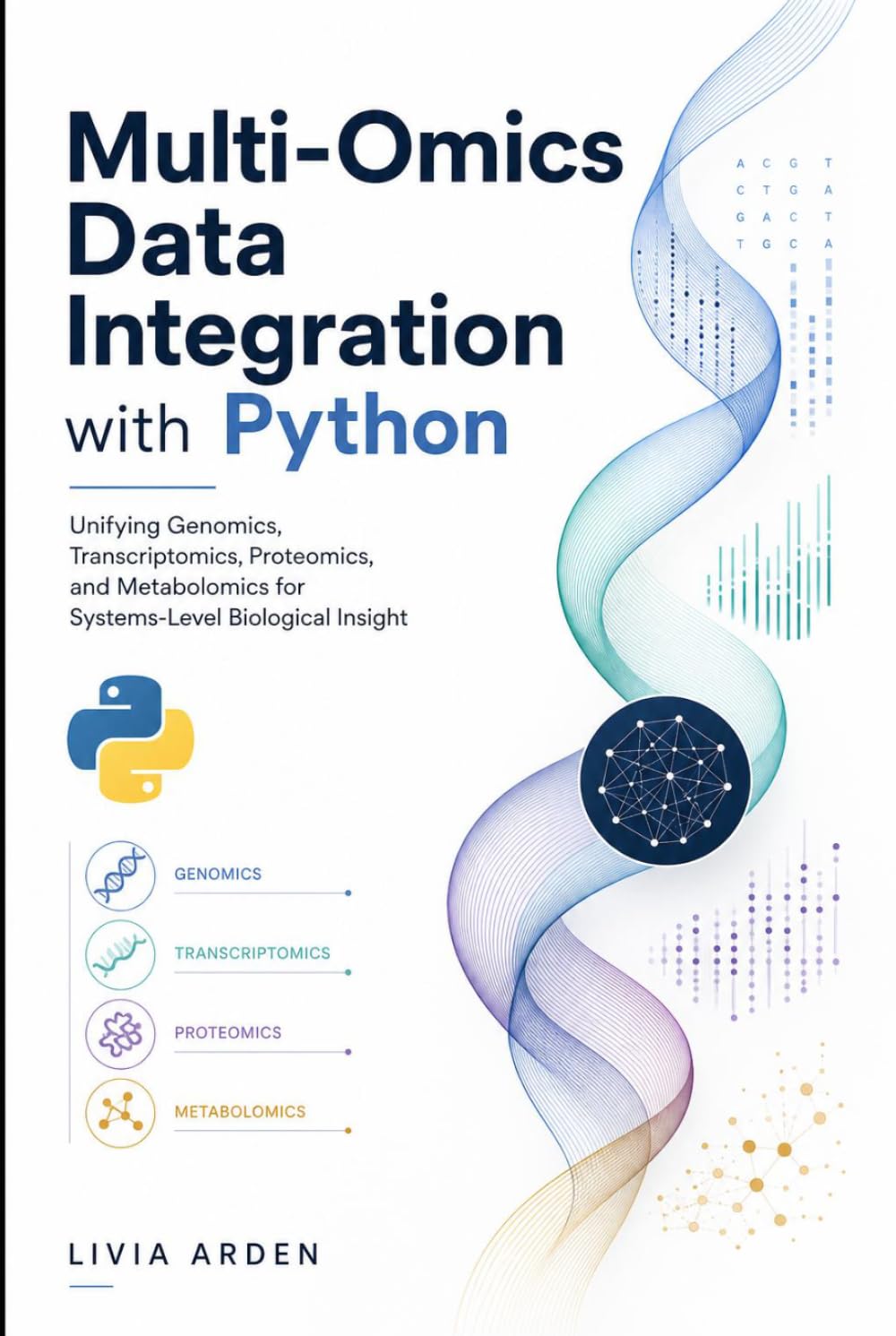 Multi-Omics Data Integration with Python: Unifying Genomics, Transcriptomics, Proteomics, and Metabolomics for Systems-Level Biological Insight (Python for Health Science and Bioinformatics)