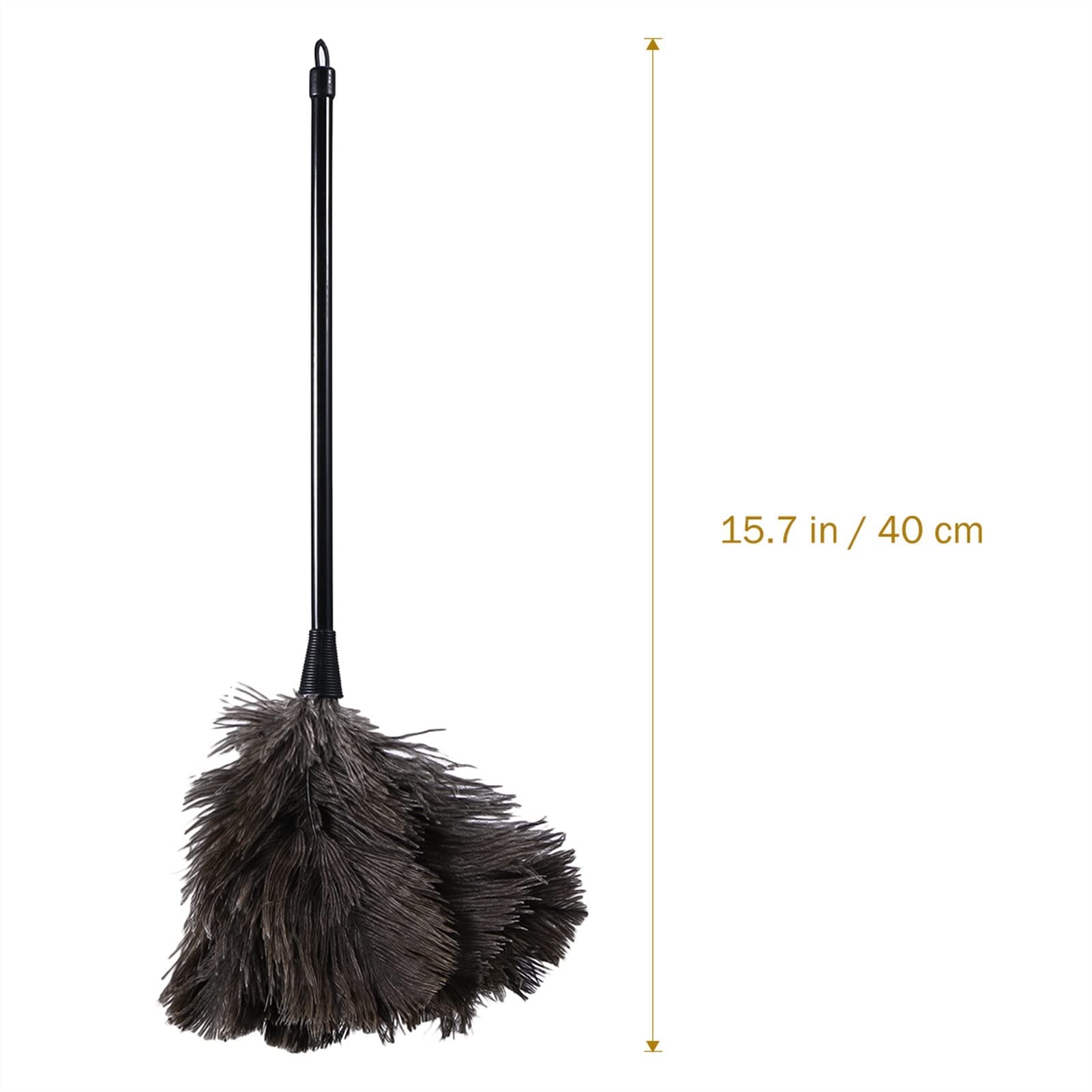Plumeau, Plumeaux Noirs à Plumes avec Long Manche en Plastique