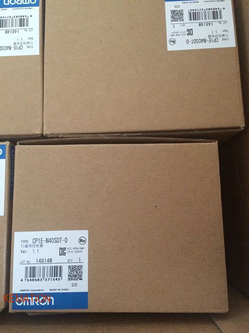 Davitu Motor Controller - Original OMR CP1E-N20DT1-A PLC Module 20 I/O Points CPU Units CP1E-N20DT1A CP1EN20DT1A