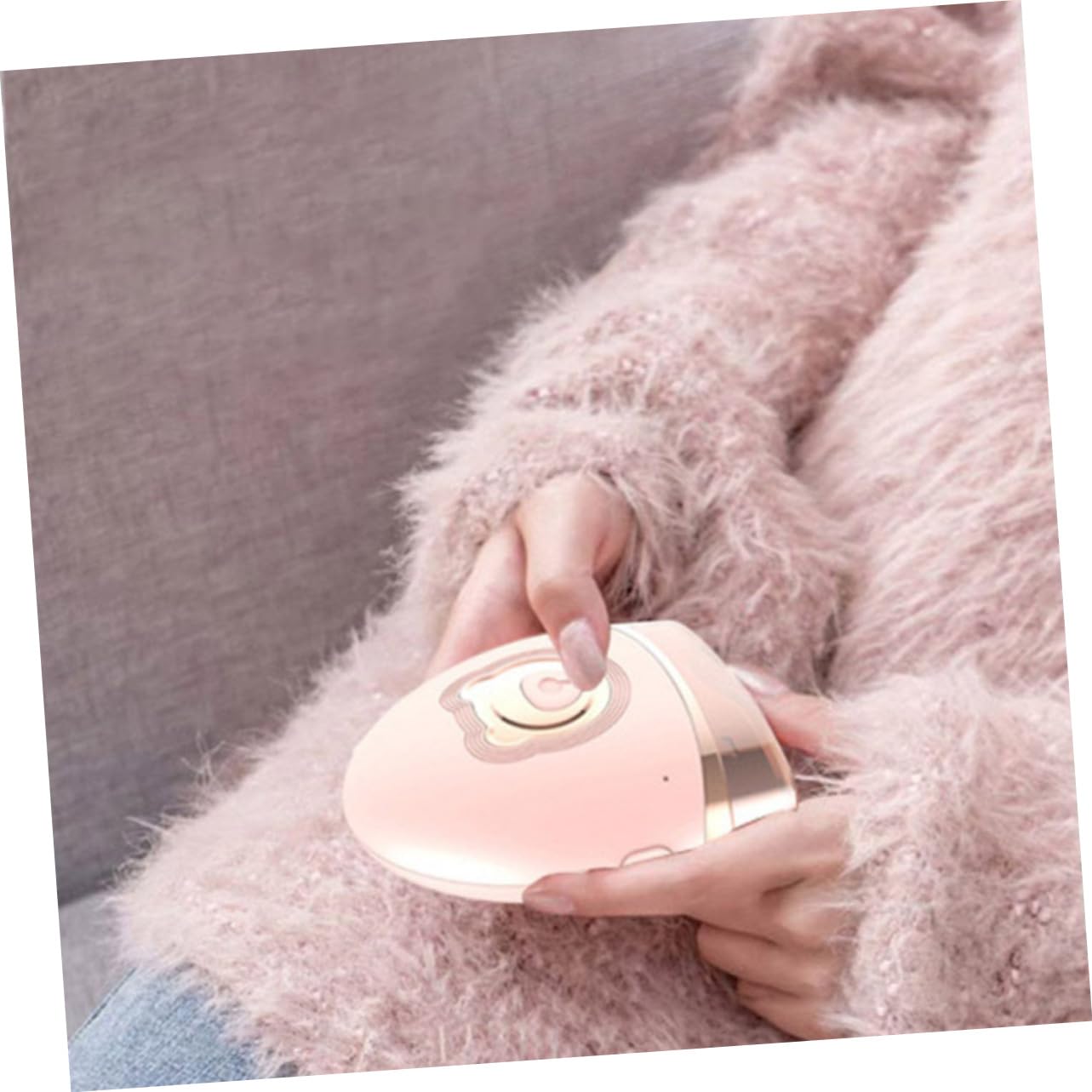 Elektrischer Nagelknipser für Neugeborene, 1 Stück, 500mah Rosa | Abs und Stahl, Dc3.7v 2.2w, Micro USB Aufladung 5v=1a, Kleiner Tragbar, Formen und Feilen